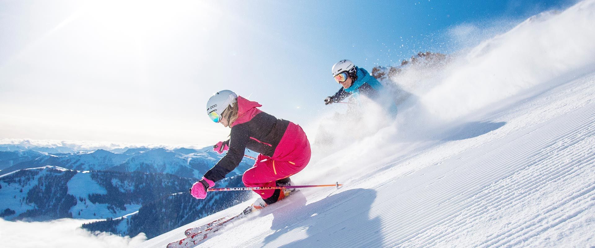 Skifahren Saalbach